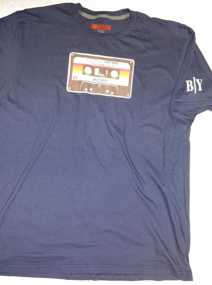Blue emBrace The Mix Short Sleeve Shirt