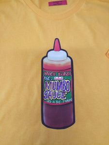 Yellow Mumbo Sauce Short Sleeve T-Shirt