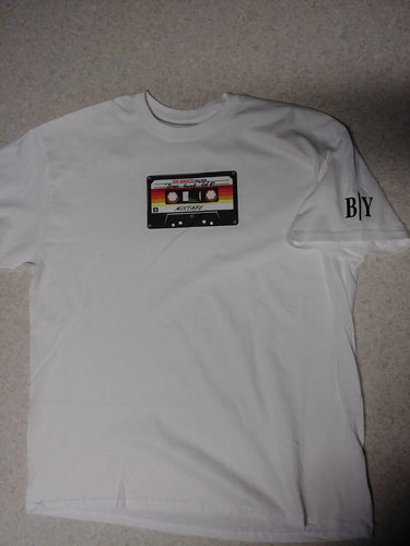emBrace The Mix on Short Sleeve White T-Shirt